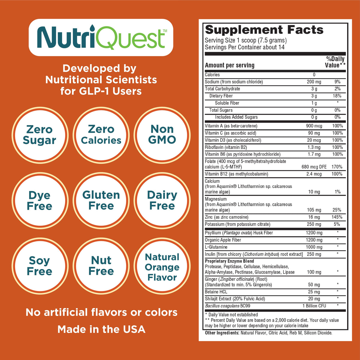 Fiber & Hydration Supplement