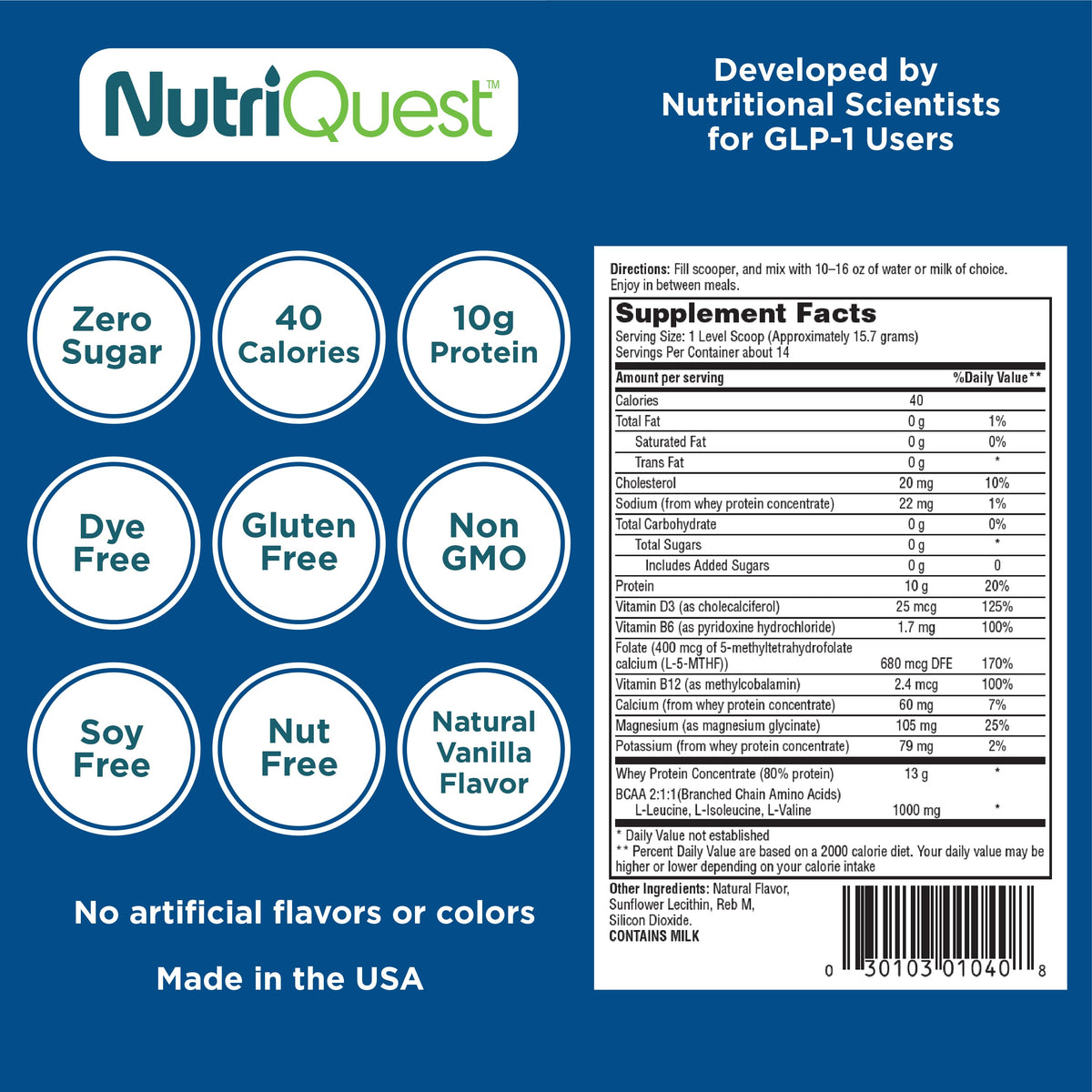 Protein Powder with Vitamins